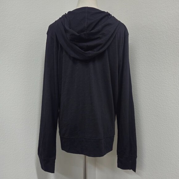 Old Navy Relaxed Lightweight Slub-Knit Full Zip Hoodie Size XXL (NEW) - Picture 3 of 6